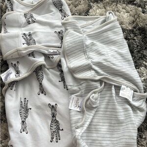 aden + anais Zebra and Stripe Kids Sleep Sacks